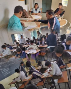 पेंड्रा में 12वीं बोर्ड व बीपीएड–डीएपी परीक्षा का निरीक्षण, व्यवस्थाओं पर संतोष