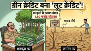 मरवाही वनमंडल में ‘कागजी जंगल’ का महाघोटाला! करोड़ों की बंदरबांट, जमीन पर गायब हरियाली – क्या पूरा सिस्टम शामिल?