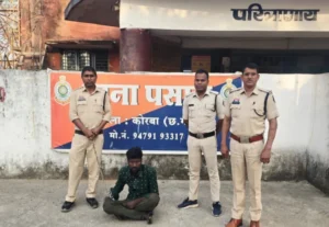 पसान पुलिस की बड़ी कार्यवाही: चरित्र संदेह में पत्नी का कत्ल करने वाला आरोपी पति गिरफ्तार।