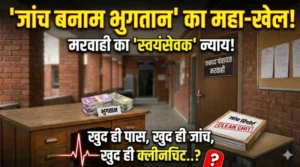 जनपद पंचायत मरवाही में ‘जांच बनाम भुगतान’ का खेल! —”पंचायत इंस्पेक्टर शिव प्रसाद मरकाम”खुद ही पास, खुद ही जांच, खुद ही क्लीनचिट..?