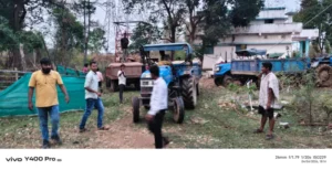 अवैध रेत खनन पर प्रशासन की कार्यवाही, खबर के बाद, बेलगहना रतखंडी में 7 से 10 ट्रैक्टर जब्त