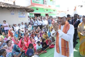 सुशासन तिहार में मुख्यमंत्री पहुंचे चंदागढ़ : बरगद की छांव में सजी जनचौपाल