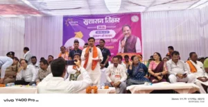 समाधान शिविर में पहुंचे केंद्रीय राज्य मंत्री तोखन साहू, मौके पर हुआ समस्याओं का निराकरण