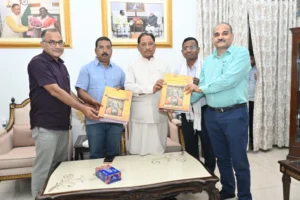 मुख्यमंत्री श्री विष्णु देव साय से छत्तीसगढ़ सिविल सोसायटी के पदाधिकारियों ने की सौजन्य मुलाकात