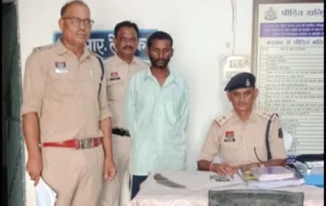 स्कूल में धारदार चापड़ लहराकर शिक्षकों को धमकाने वाला आरोपी गिरफ्तार, भेजा गया जेल