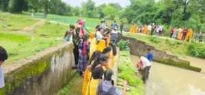 उपका में हर्षोल्लास के साथ मनाया गया छत्तीसगढ़ का पारंपरिक भोजली विसर्जन पर्व