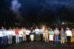सेवा संकल्प अभियान के शुभारंभ पर जीपीएम जिले में प्रज्वलित हुए आशीर्वाद के दो लाख दीप