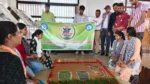 सेवा संकल्प अभियान में रंगोली के जरिए दिखी राष्ट्र भावना