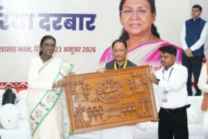 आदिवासी समाज की परंपरागत व्यवस्था सामाजिक एकता, न्याय और सुशासन का उत्कृष्ट उदाहरण-राष्ट्रपति श्रीमती द्रौपदी मुर्मू